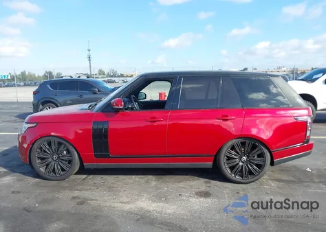 2016 Land Rover Range Rover 3.0L V6 Supercharged Hse z USA, uszkodzony, nr VIN SALGS2PF3GA314284